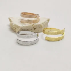 Bague Ayatoul Koursiyu en Acier Inoxydable – Gravure Islamique | Noir, Gold, Or & Argent