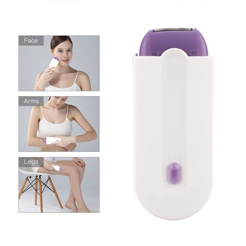 Rasoir Électrique 2 en 1 Rechargeable – Tondeuse Professionnelle pour Femmes, Cheveux et Barbe | Sans Douleur et Précise – Image 5